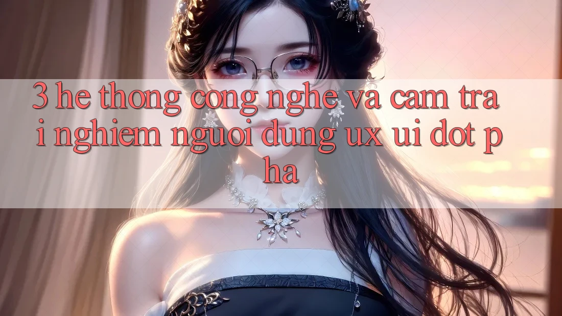 3. Hệ thống Công Nghệ Và Cảm trải nghiệm Người Dùng (UX/UI) Đột Phá