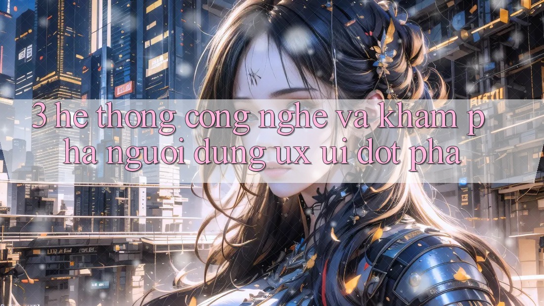 3. Hệ thống Công Nghệ Và Khám phá Người Dùng (UX/UI) Đột Phá
