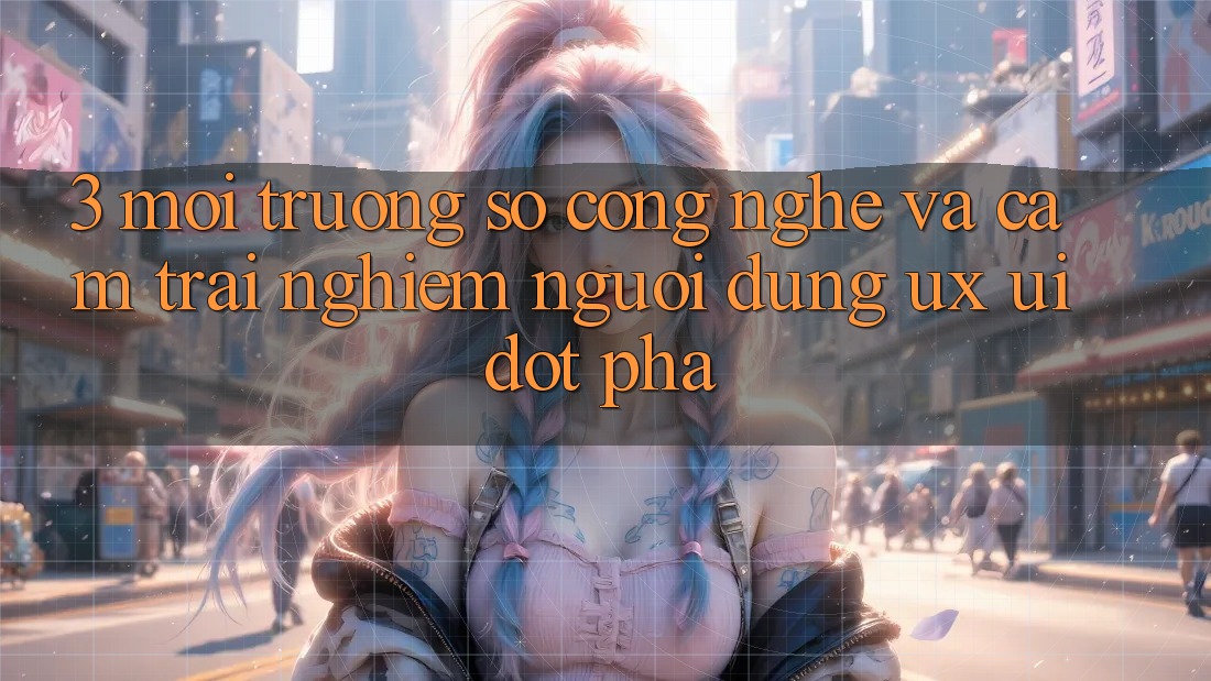 3. Môi trường số Công Nghệ Và Cảm trải nghiệm Người Dùng (UX/UI) Đột Phá