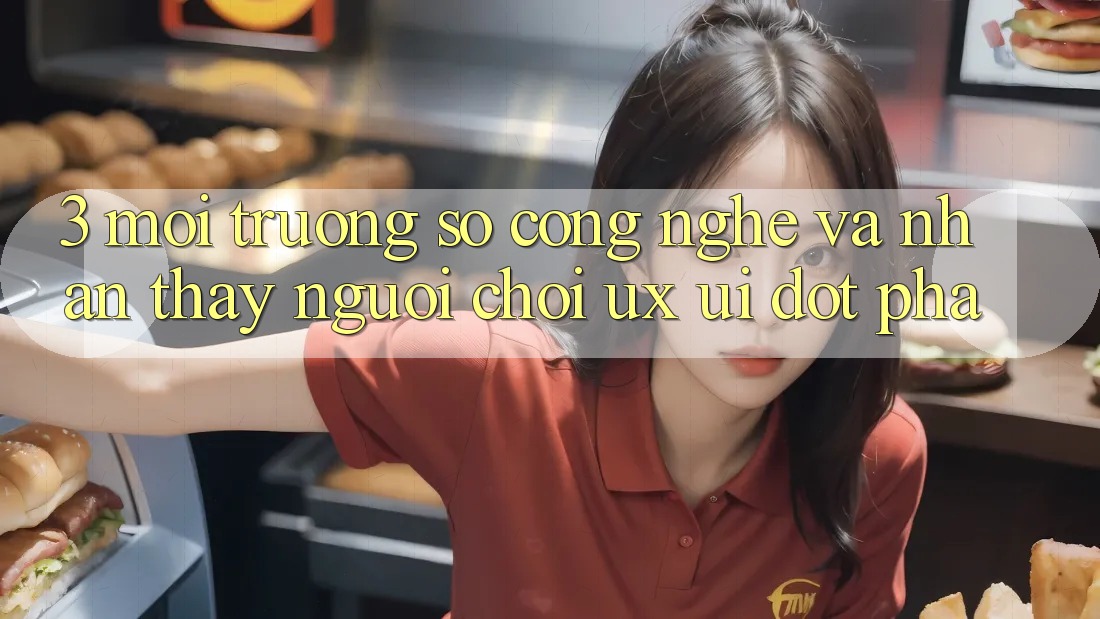 3. Môi trường số Công Nghệ Và Nhận thấy Người chơi (UX/UI) Đột Phá