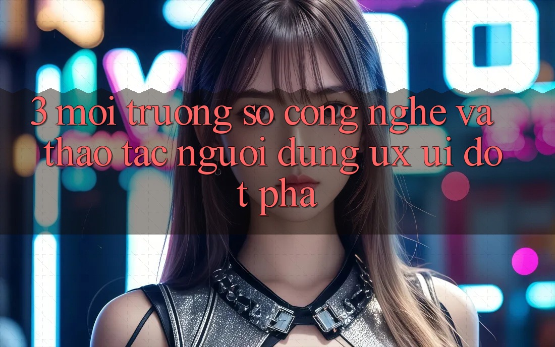 3. Môi trường số Công Nghệ Và Thao tác Người Dùng (UX/UI) Đột Phá