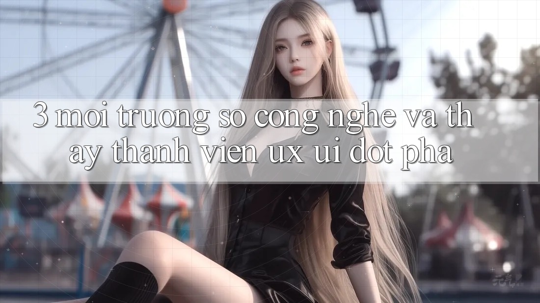 3. Môi trường số Công Nghệ Và Thấy Thành viên (UX/UI) Đột Phá