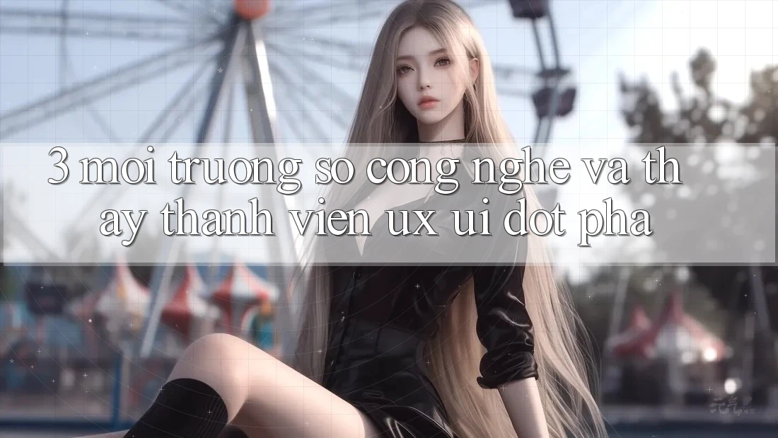 3. Môi trường số Công Nghệ Và Thấy Thành viên (UX/UI) Đột Phá