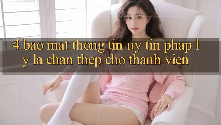 4. Bảo Mật Thông Tin & Uy Tín Pháp Lý: Lá Chắn Thép Cho Thành viên