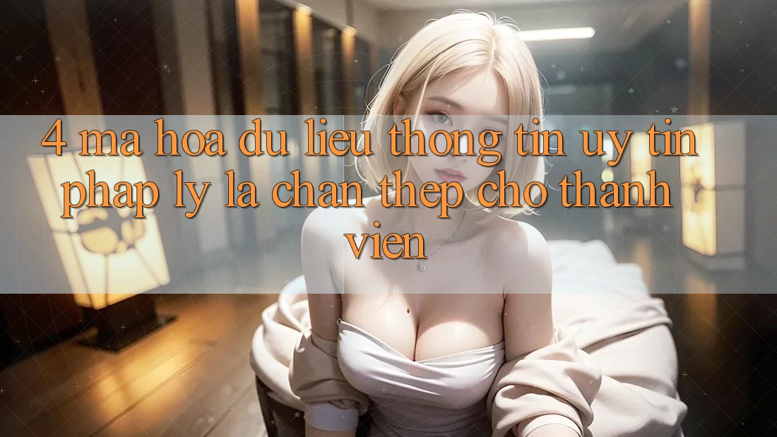 4. Mã hóa dữ liệu Thông Tin & Uy Tín Pháp Lý: Lá Chắn Thép Cho Thành viên