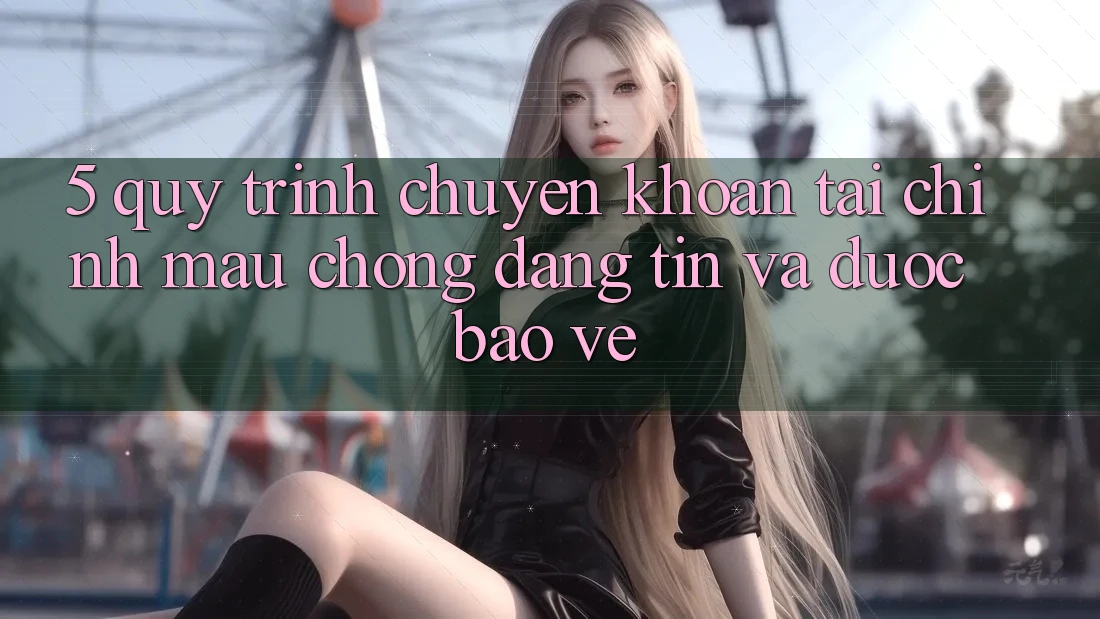 5. Quy Trình Chuyển khoản Tài Chính: Mau Chóng, Đáng tin Và Được bảo vệ