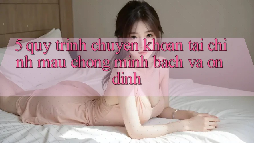 5. Quy Trình Chuyển khoản Tài Chính: Mau Chóng, Minh Bạch Và Ổn định