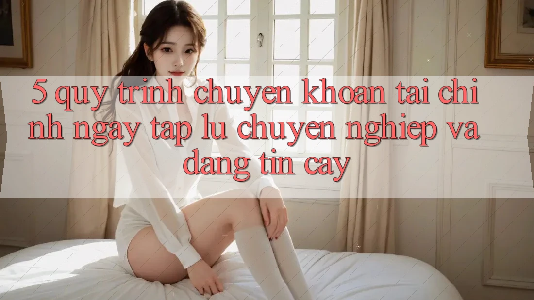 5. Quy Trình Chuyển khoản Tài Chính: Ngay tắp lự, Chuyên nghiệp Và Đáng tin cậy