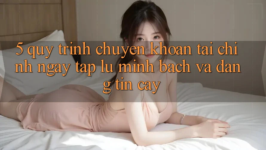 5. Quy Trình Chuyển khoản Tài Chính: Ngay tắp lự, Minh Bạch Và Đáng tin cậy