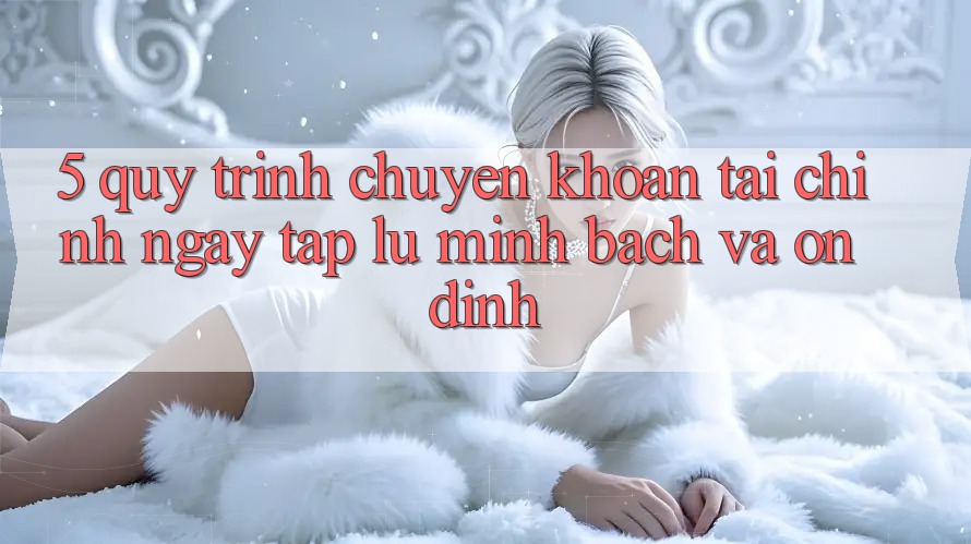 5. Quy Trình Chuyển khoản Tài Chính: Ngay tắp lự, Minh Bạch Và Ổn định