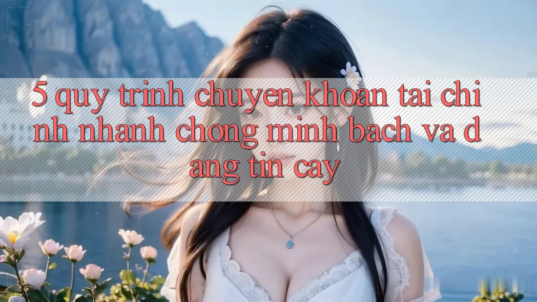 5. Quy Trình Chuyển khoản Tài Chính: Nhanh Chóng, Minh Bạch Và Đáng tin cậy