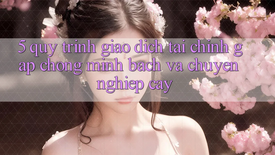 5. Quy Trình Giao Dịch Tài Chính: Gấp Chóng, Minh Bạch Và Chuyên nghiệp cậy