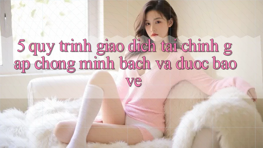 5. Quy Trình Giao Dịch Tài Chính: Gấp chóng, Minh Bạch Và Được bảo vệ
