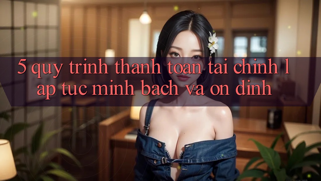 5. Quy Trình Thanh toán Tài Chính: Lập tức, Minh Bạch Và Ổn định