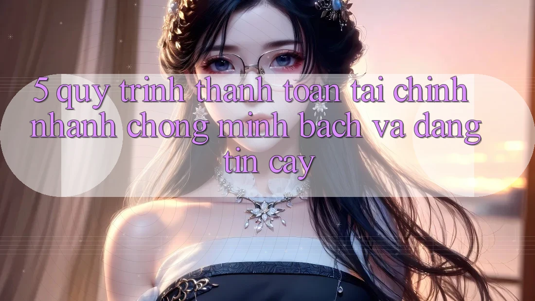 5. Quy Trình Thanh toán Tài Chính: Nhanh Chóng, Minh bạch Và Đáng tin cậy