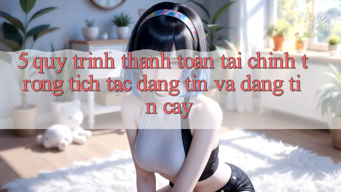 5. Quy Trình Thanh toán Tài Chính: Trong tích tắc, Đáng tin Và Đáng tin cậy