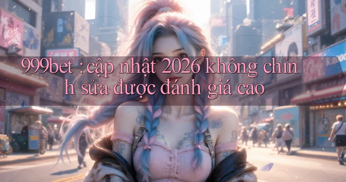 999bet cập nhật 2026 không chỉnh sửa được đánh giá cao