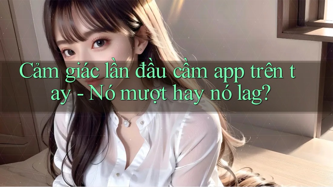 Cảm giác lần đầu cầm app trên tay - Nó mượt hay nó lag?