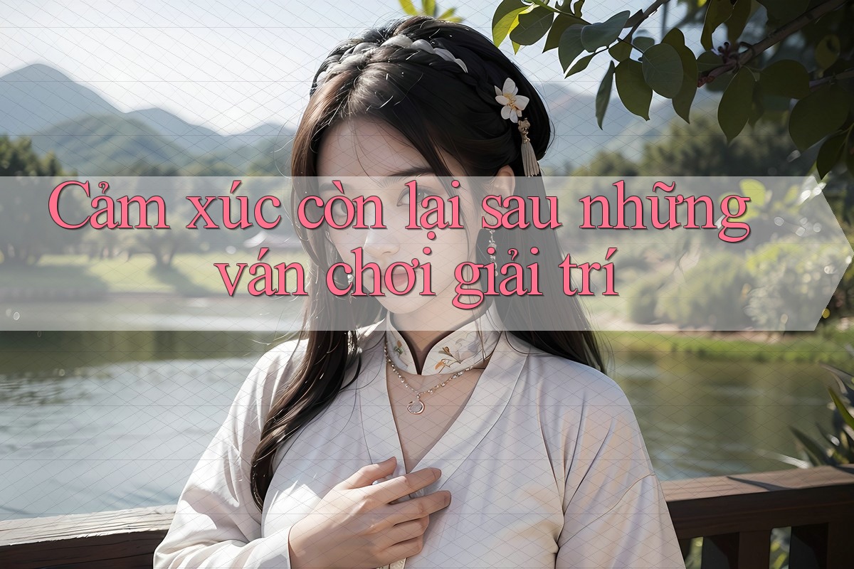Cảm xúc còn lại sau những ván chơi giải trí