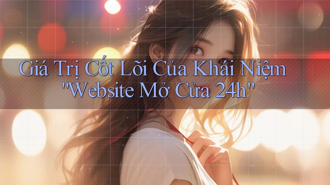 Giá Trị Cốt Lõi Của Khái Niệm “Website Mở Cửa 24h”
