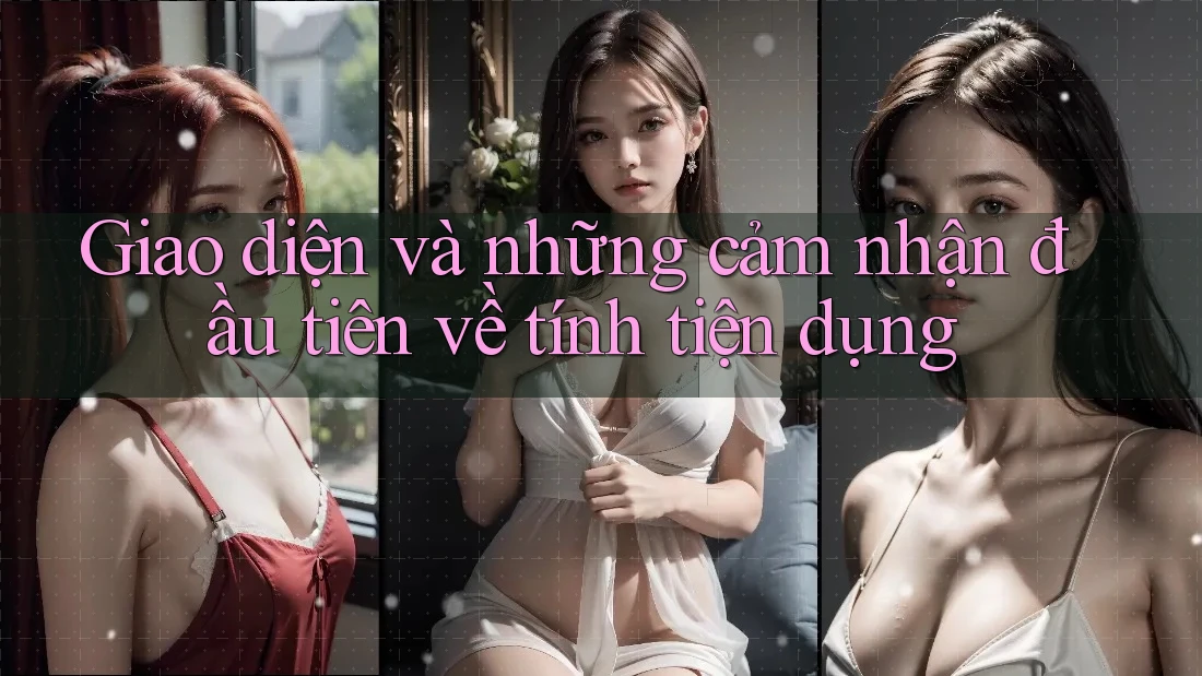 Giao diện và những cảm nhận đầu tiên về tính tiện dụng