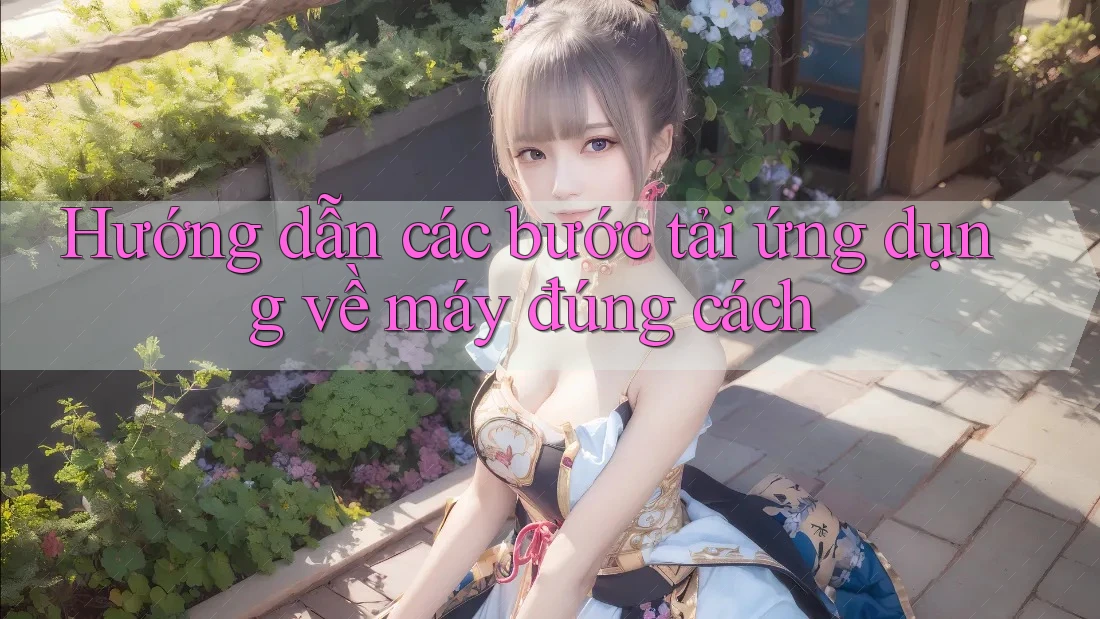 Hướng dẫn các bước tải ứng dụng về máy đúng cách