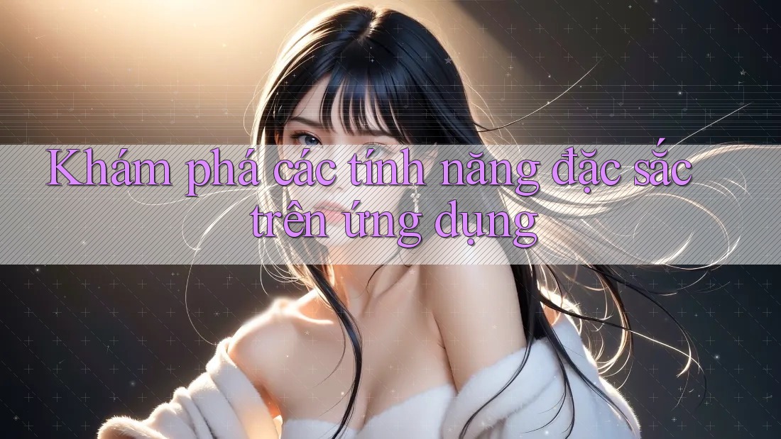 Khám phá các tính năng đặc sắc trên ứng dụng