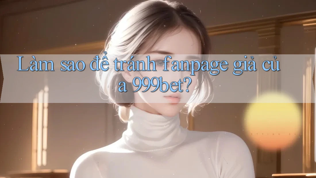 Làm sao để tránh fanpage giả của 999bet?