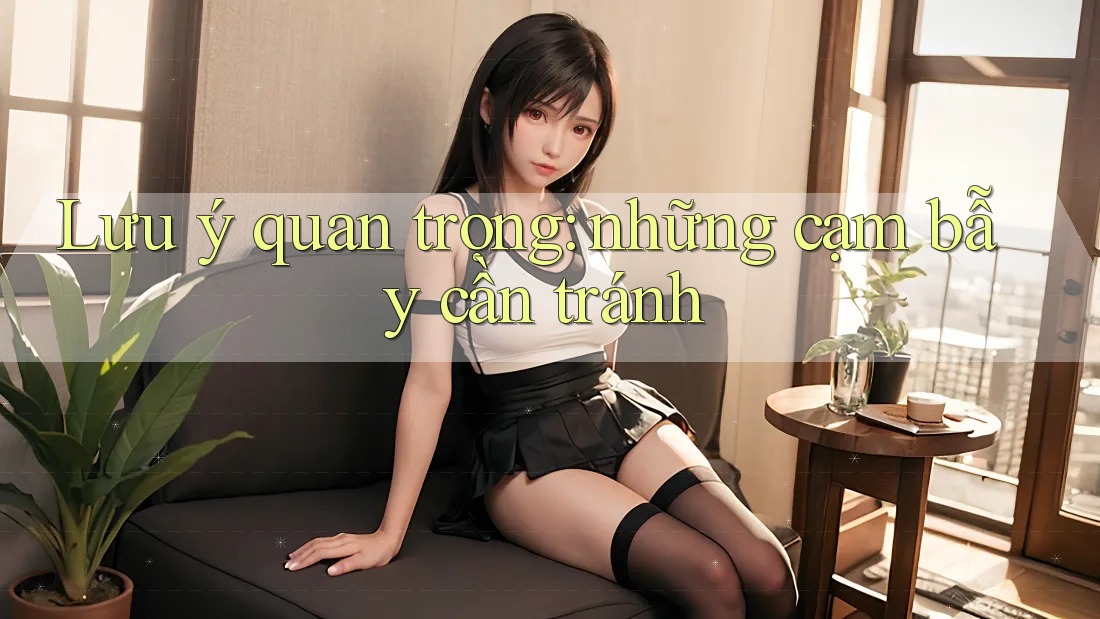 Lưu ý quan trọng – những cạm bẫy cần tránh