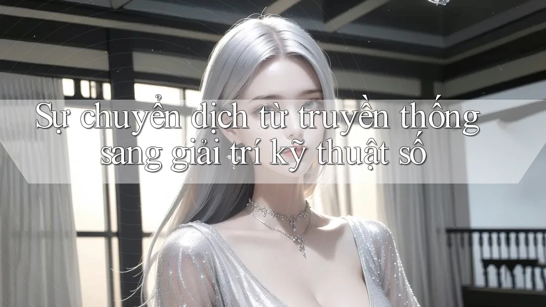 Sự chuyển dịch từ truyền thống sang giải trí kỹ thuật số