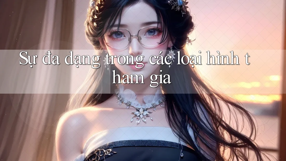 Sự đa dạng trong các loại hình tham gia