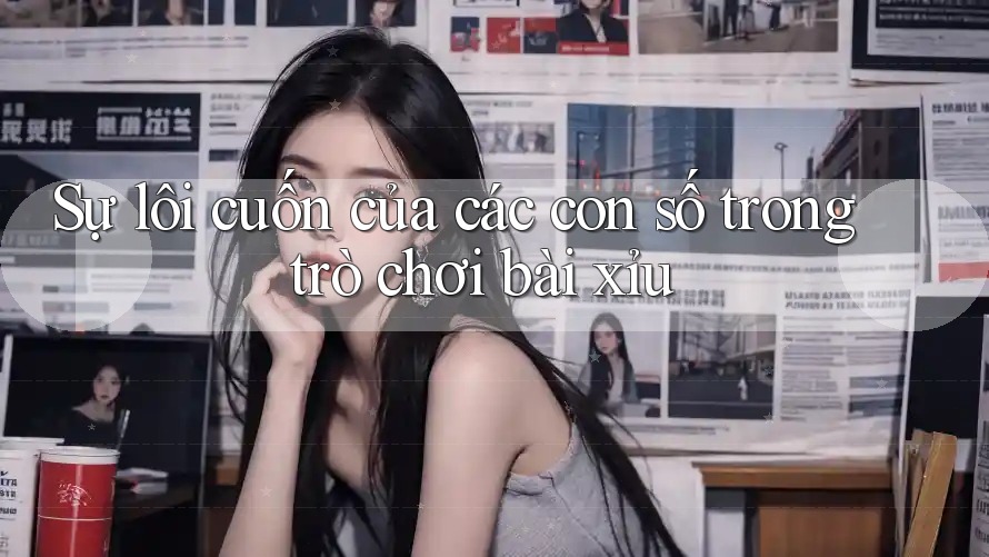 Sự lôi cuốn của các con số trong trò chơi bài xỉu