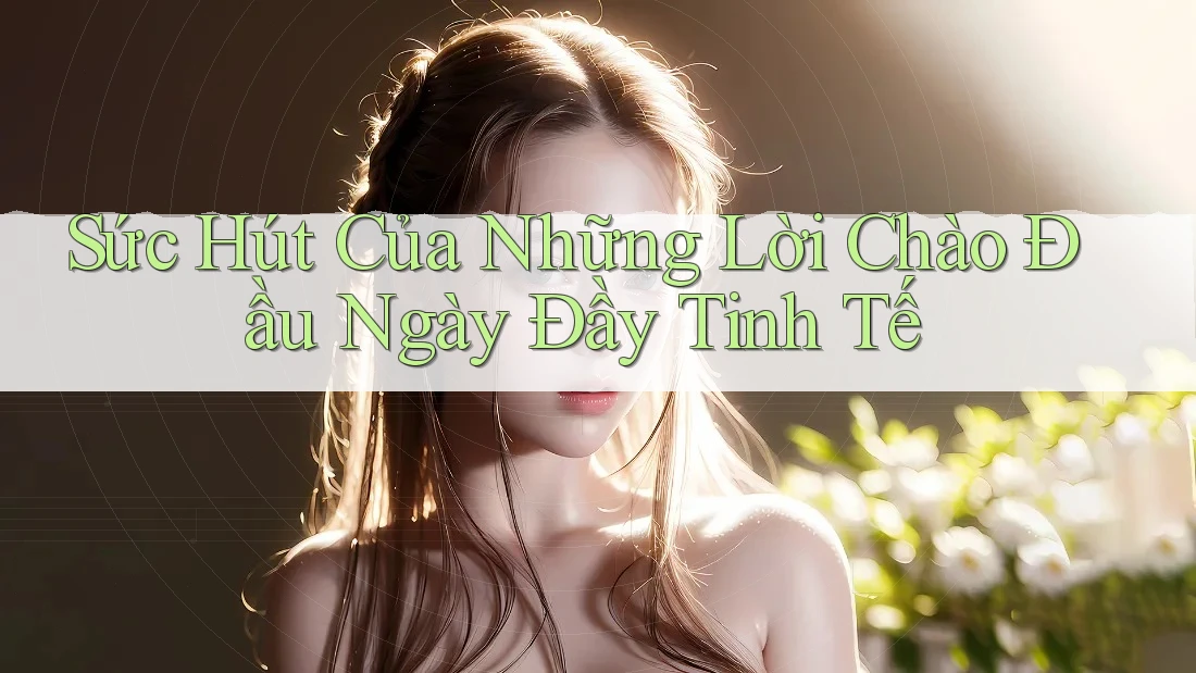 Sức Hút Của Những Lời Chào Đầu Ngày Đầy Tinh Tế