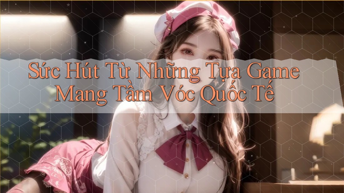 Sức Hút Từ Những Tựa Game Mang Tầm Vóc Quốc Tế