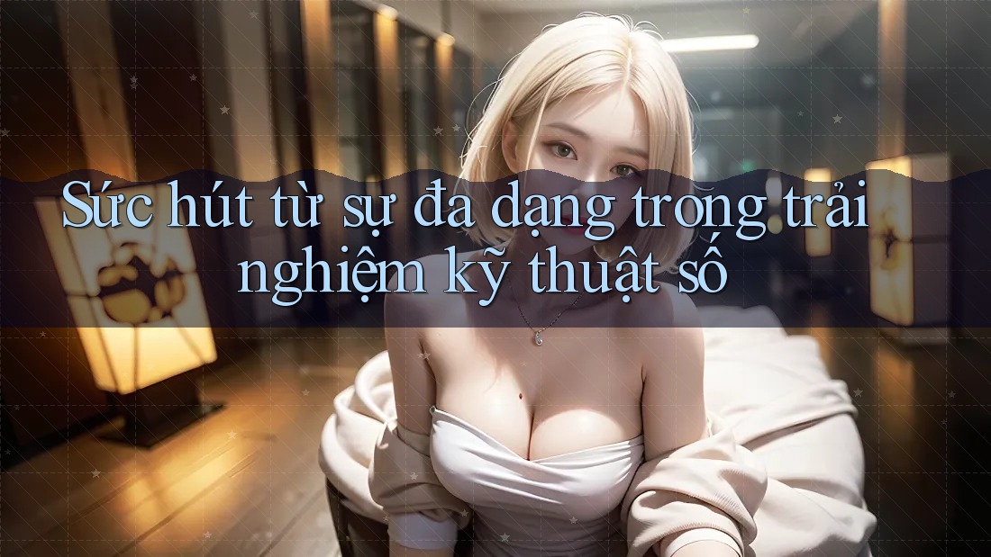 Sức hút từ sự đa dạng trong trải nghiệm kỹ thuật số