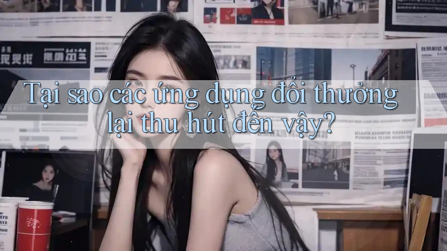 Tại sao các ứng dụng đổi thưởng lại thu hút đến vậy?