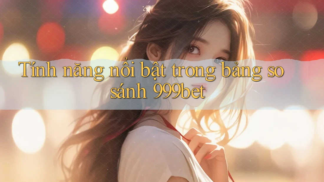 Tính năng nổi bật trong bảng so sánh 999bet