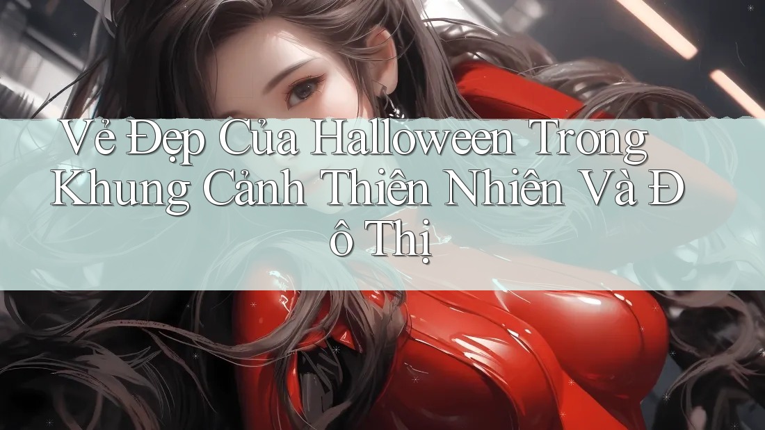 Vẻ Đẹp Của Halloween Trong Khung Cảnh Thiên Nhiên Và Đô Thị
